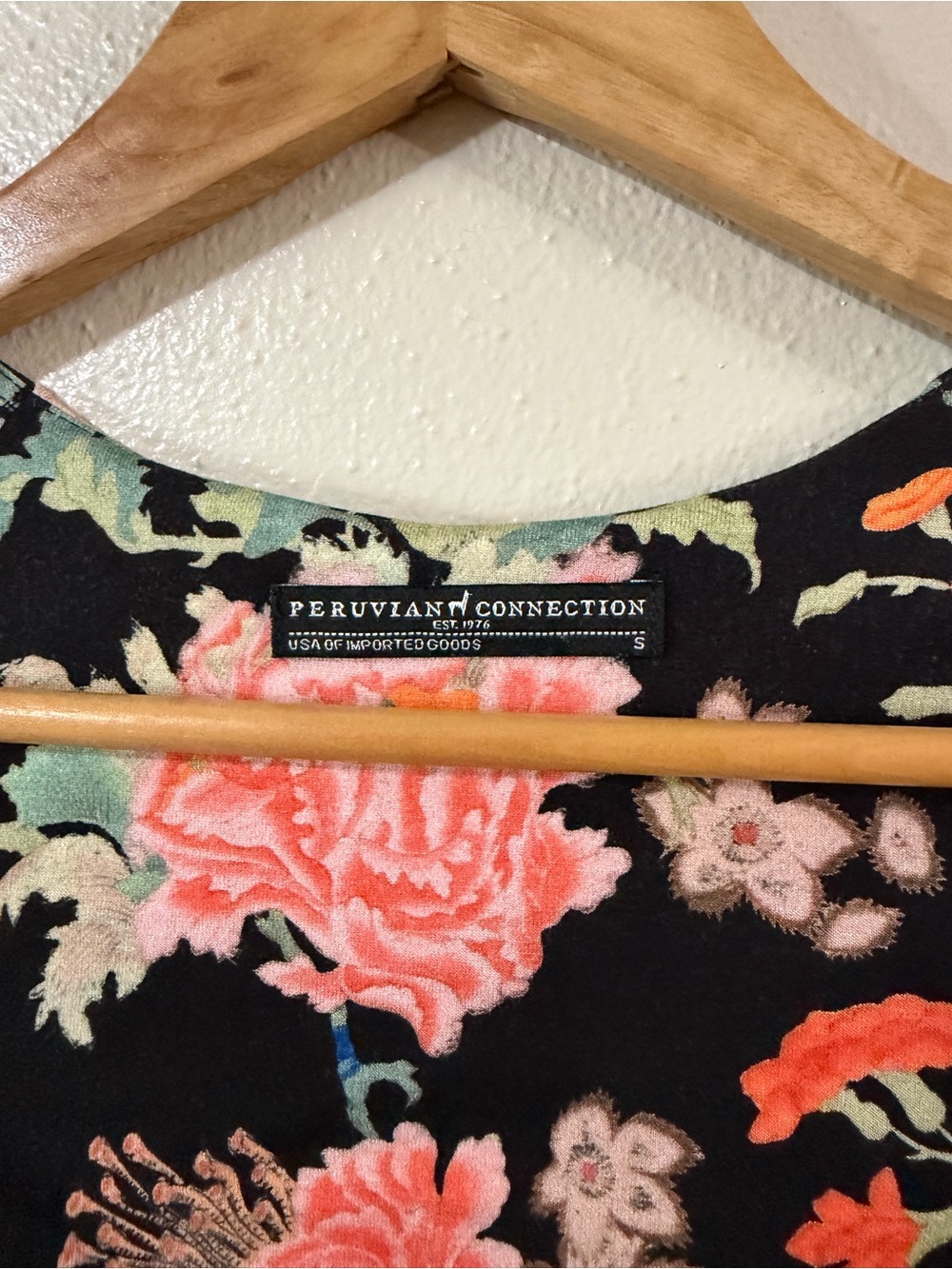 Peruvian Connection | Stella Floral Cocktail Dress, small - Picture 8 of 16